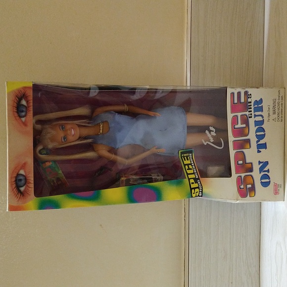 Vintage 1998 Spice Girl's On Tour Doll 12" Emma B Baby Spice Galoob Doll - Picture 1 of 6
